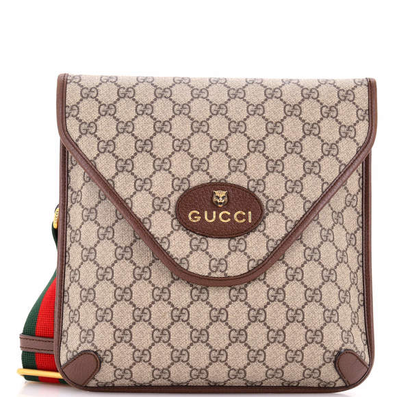 Gucci Medium Neo Vintage Envelope Messenger GG Coated Canvas - Picture 1 of 7